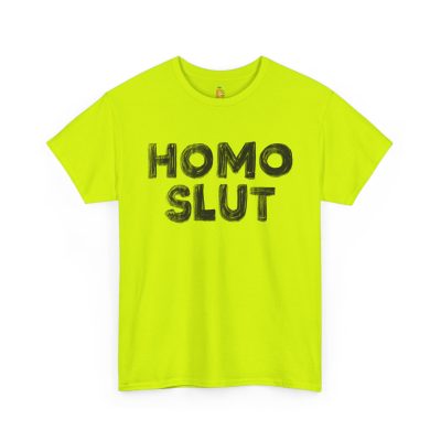 HOMO SLUT Unisex Heavy Cotton Tee - Image 7
