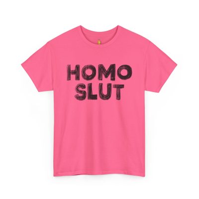 HOMO SLUT Unisex Heavy Cotton Tee - Image 15